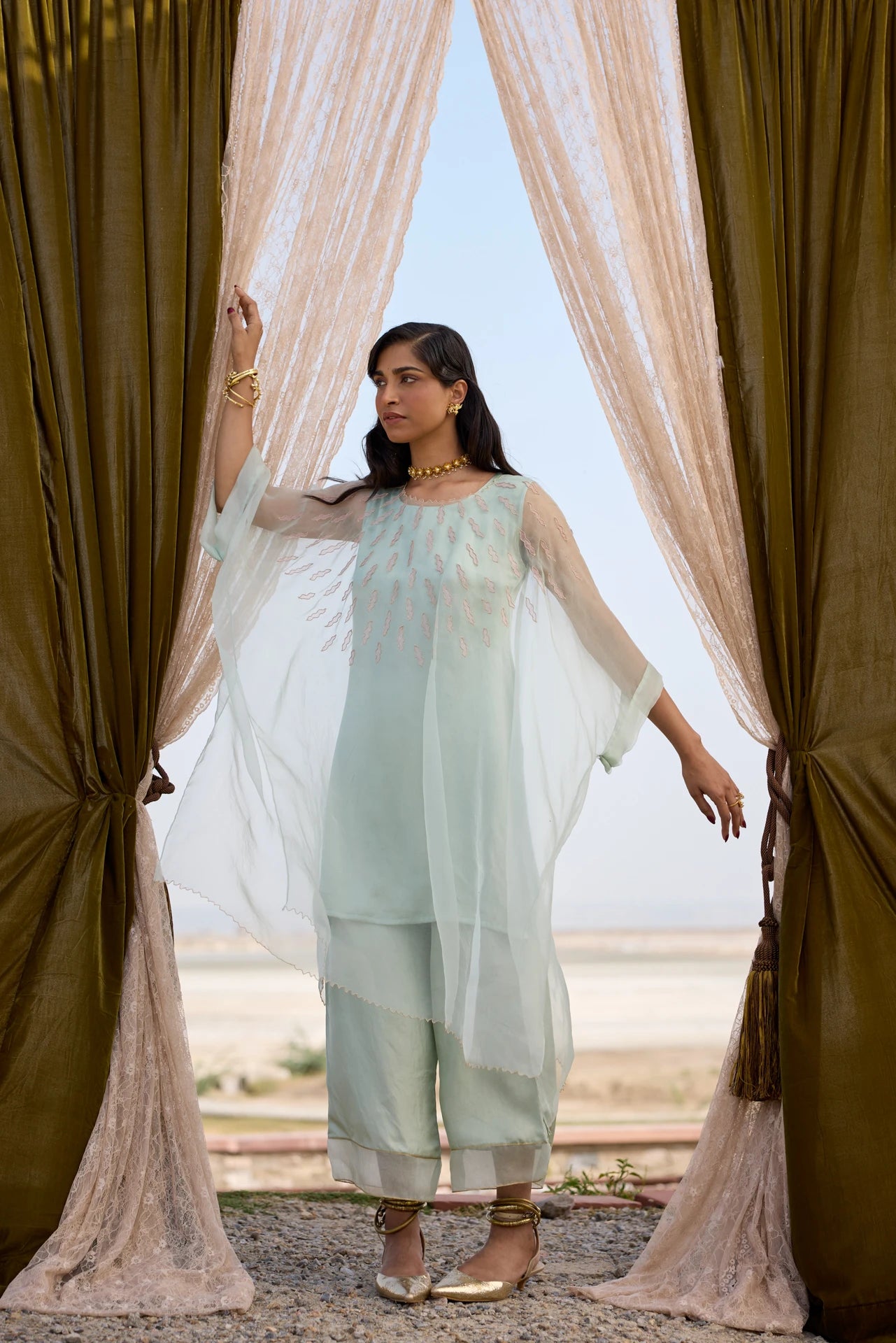 Kaftan - Powder Blue