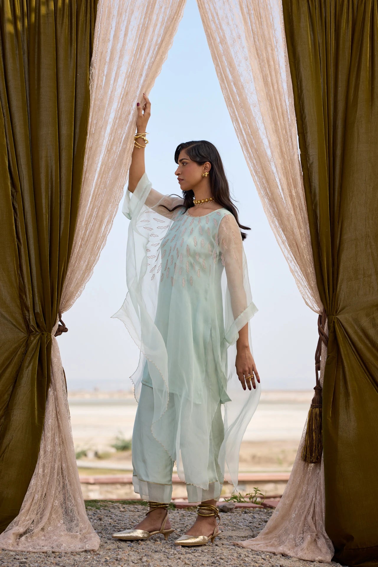 Kaftan - Powder Blue
