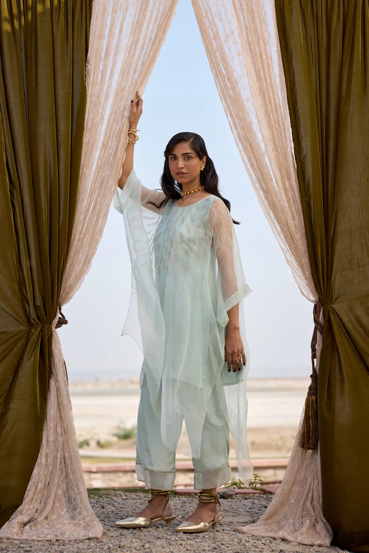 Kaftan - Powder Blue