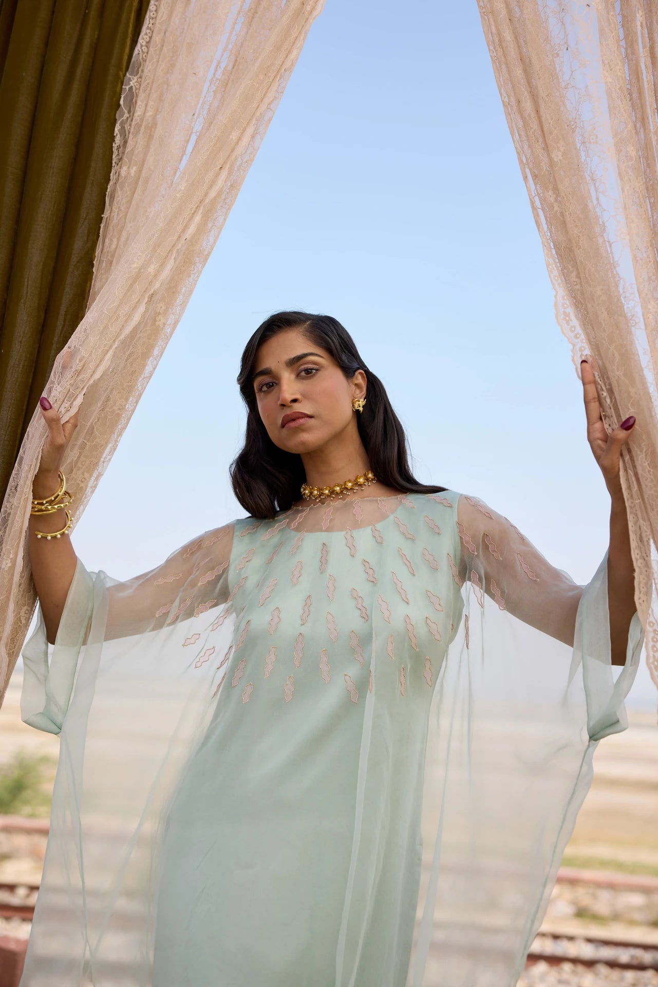 Kaftan - Powder Blue