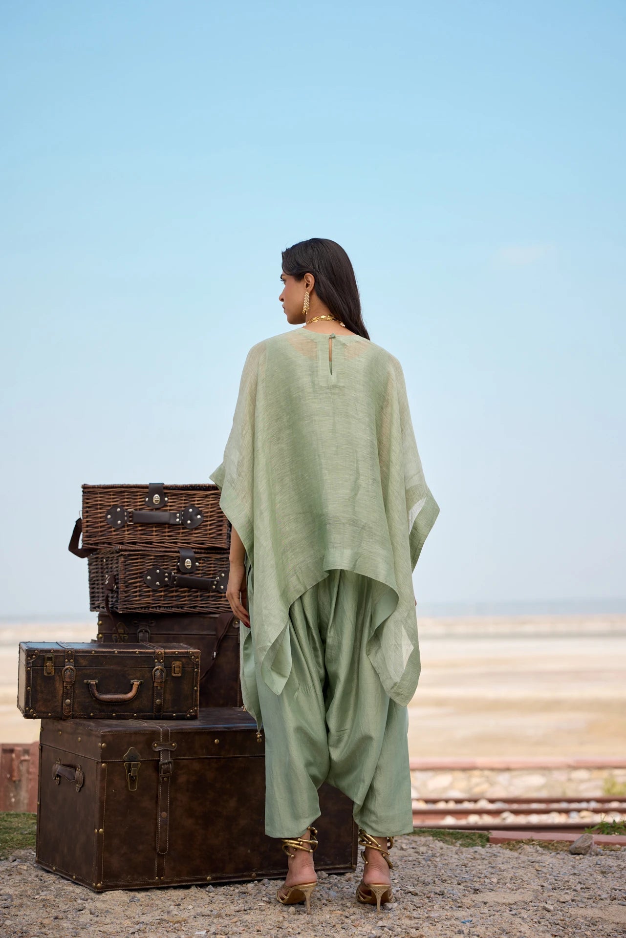 Kaftan - Mint Green