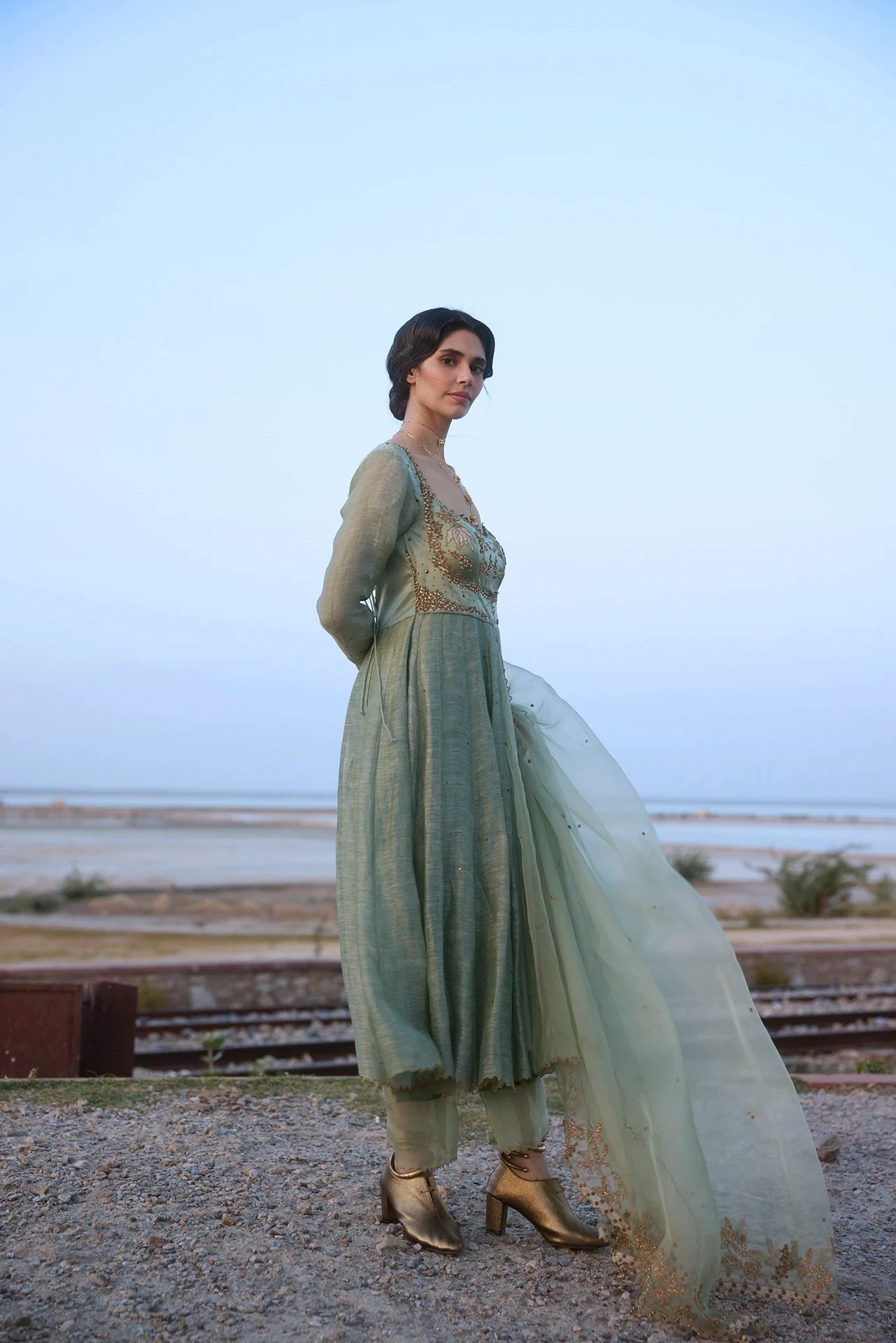 Kurta Set - Mint Green