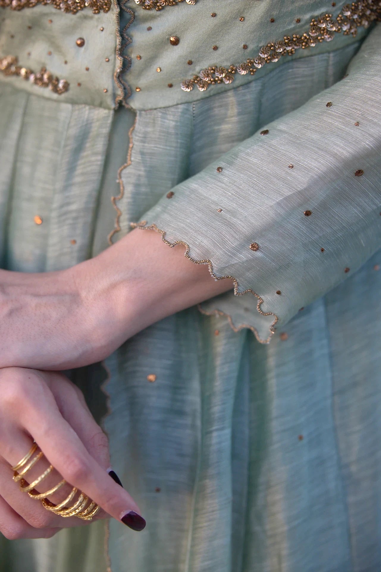 Kurta Set - Mint Green