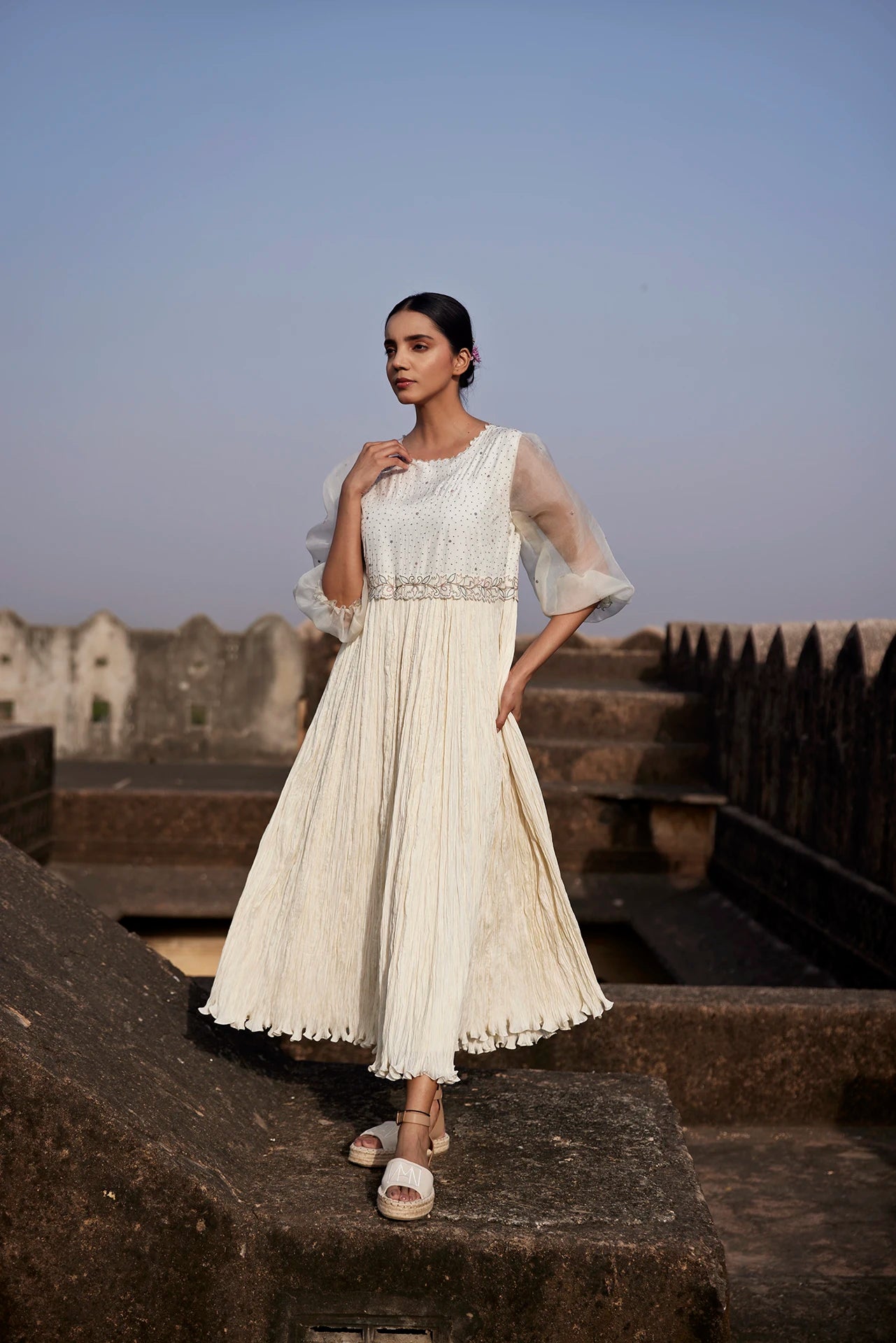 Dress - Beige