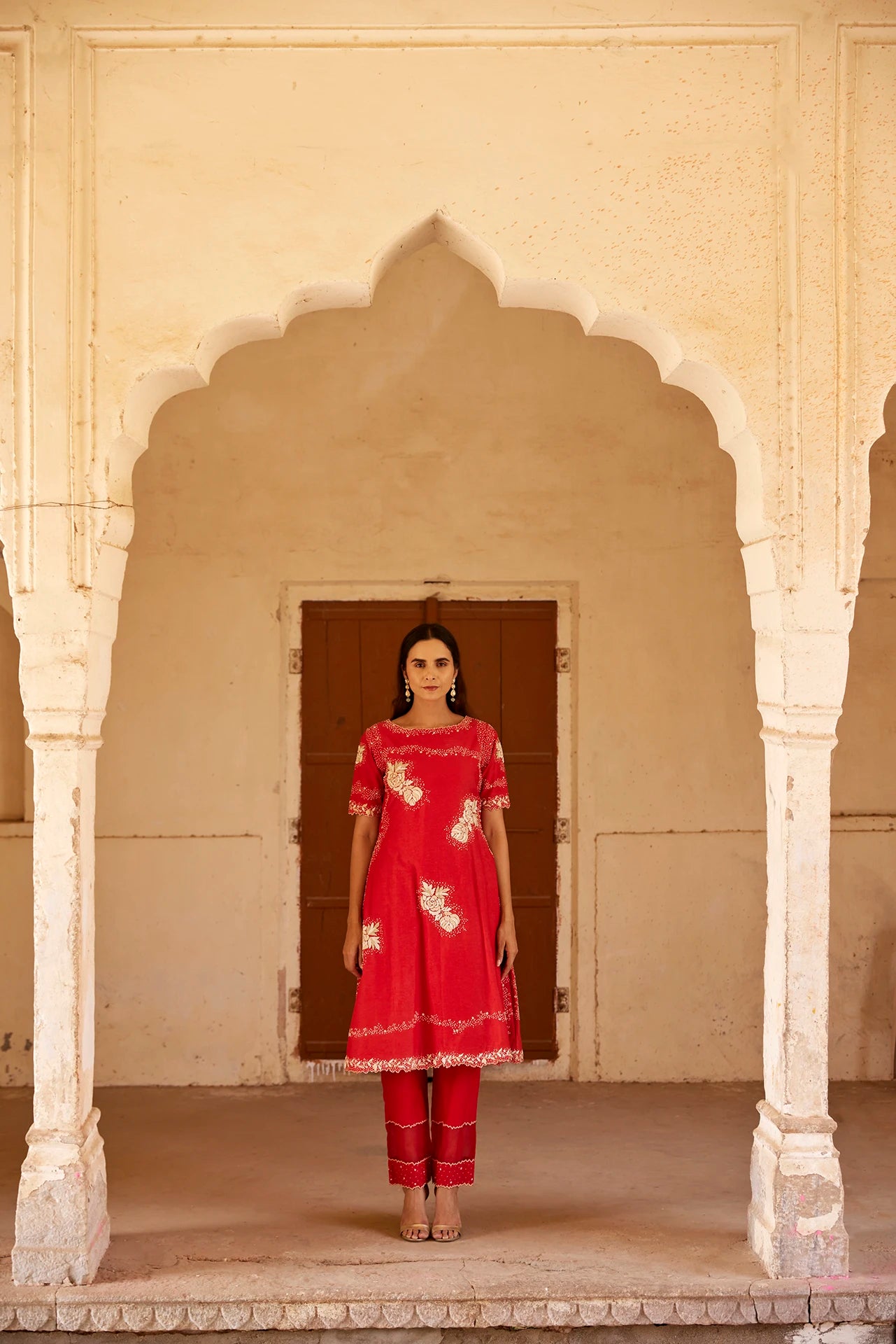Kurta Set - Red