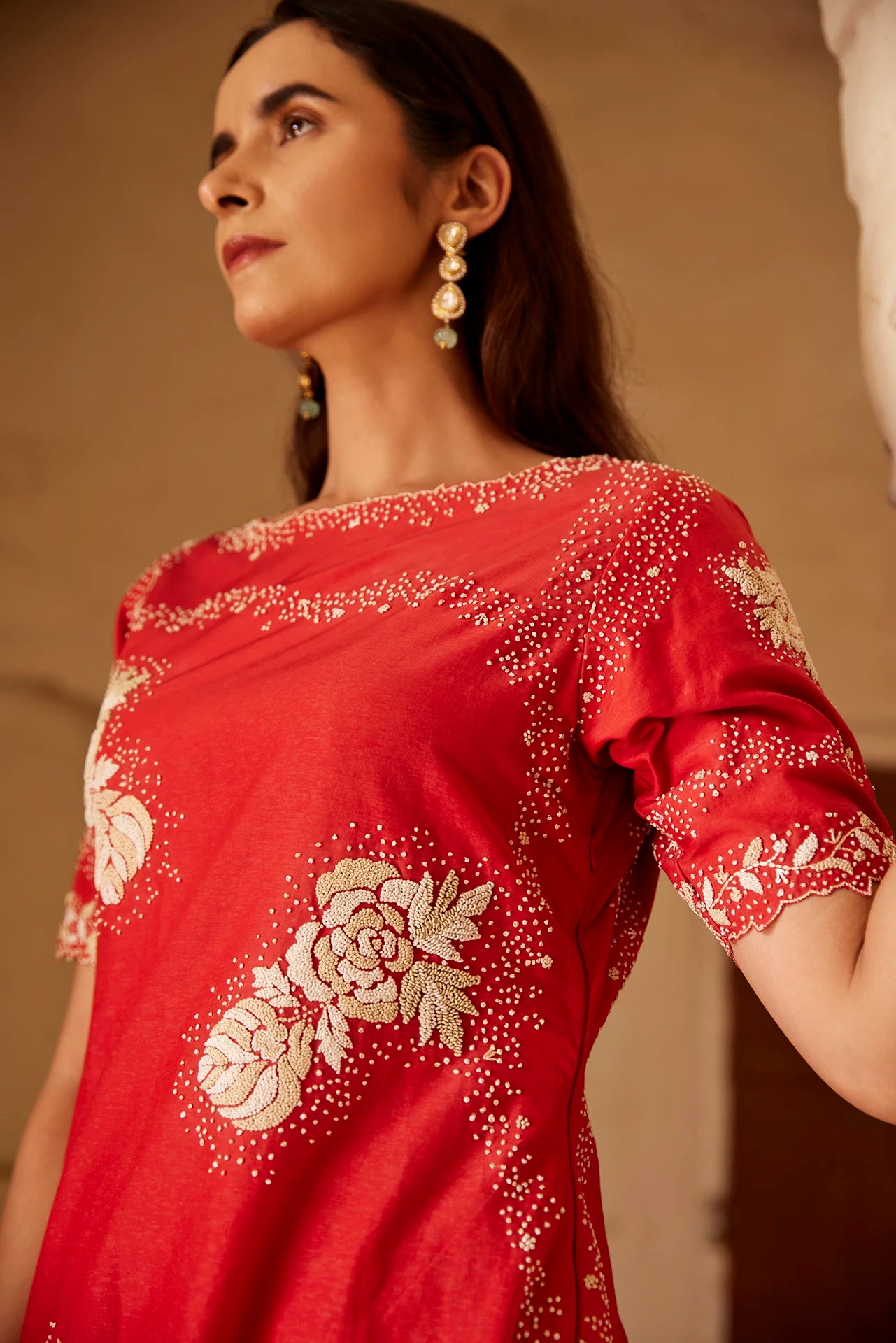 Kurta Set - Red