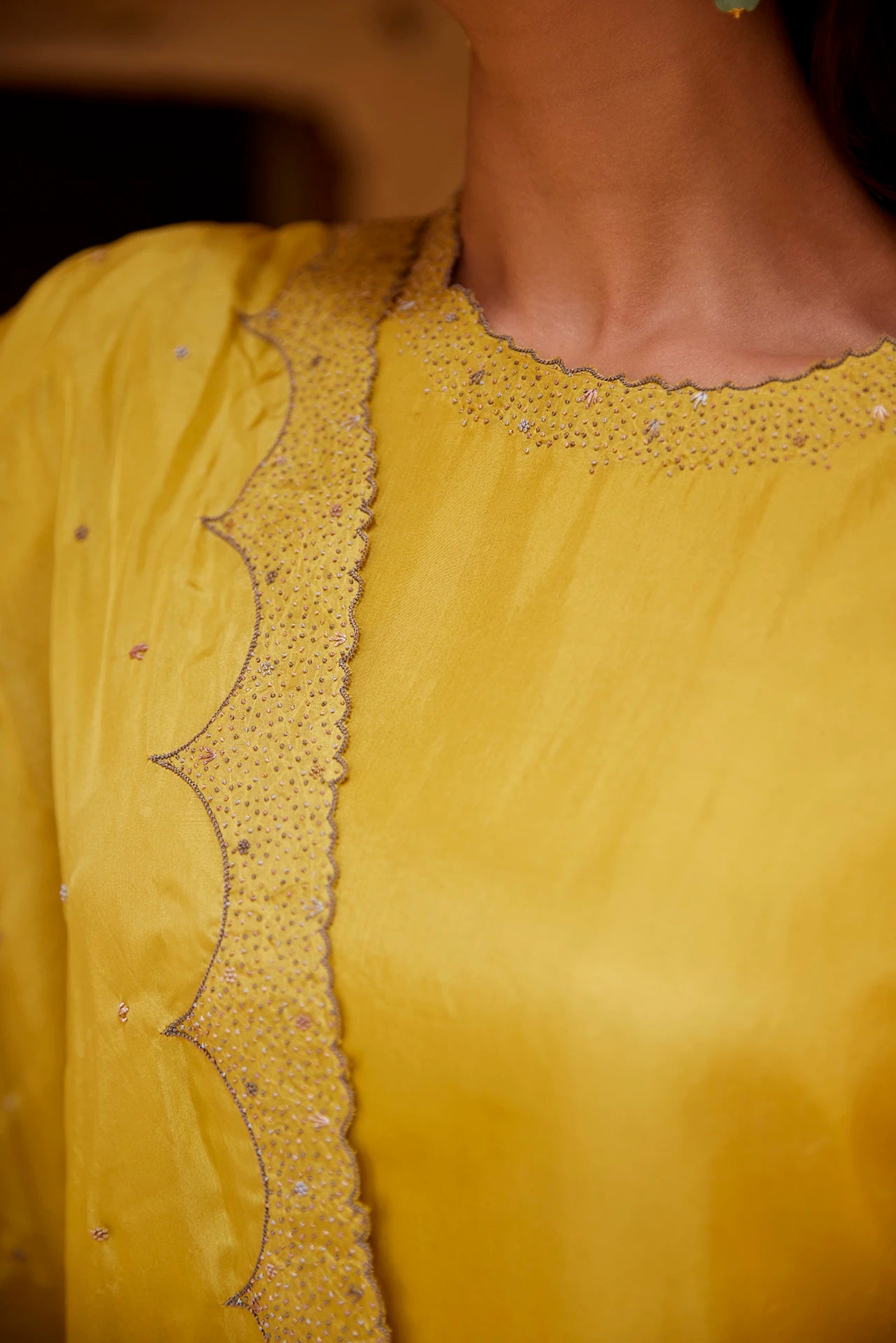Kurta Set - Yellow