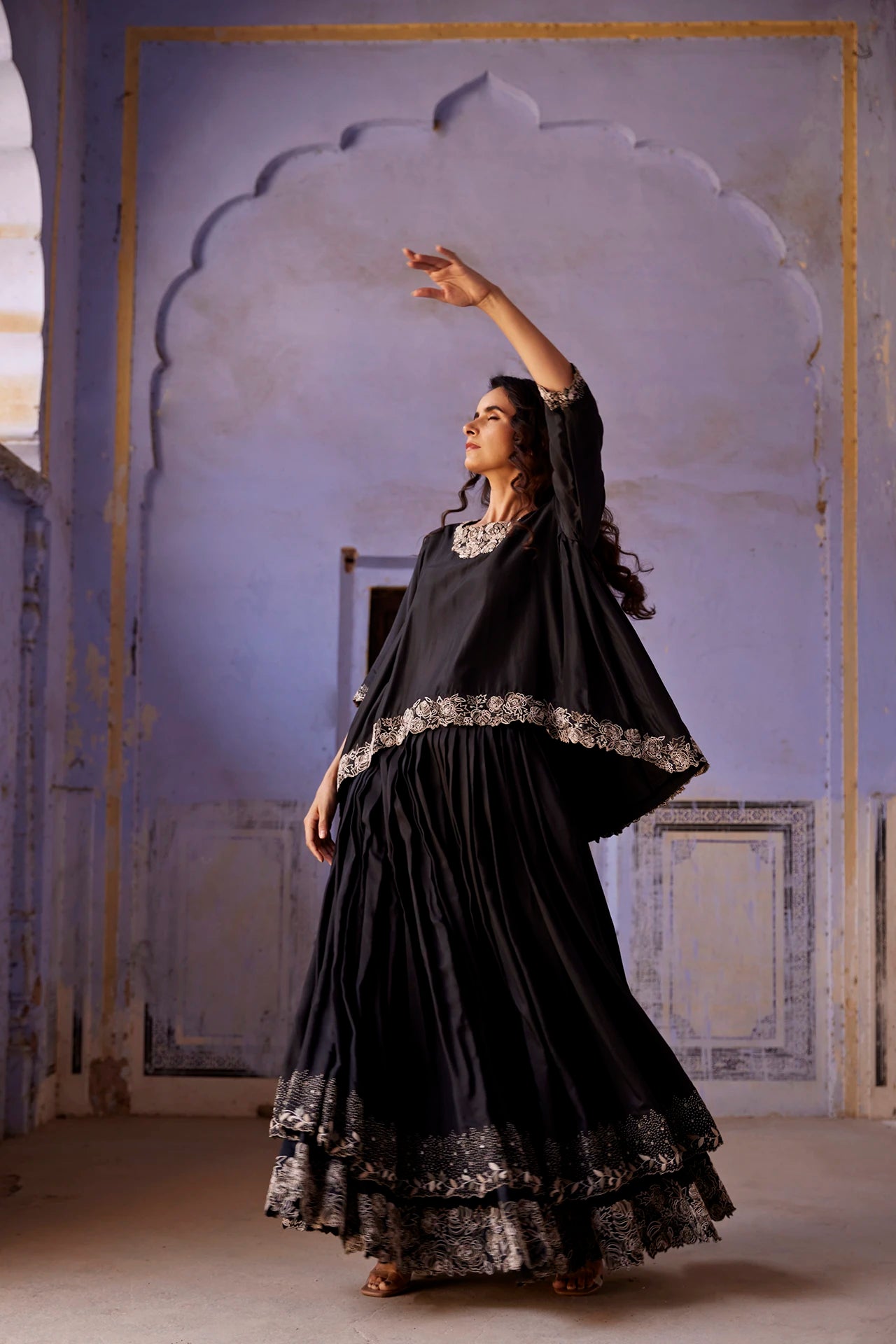 Lehenga - Black