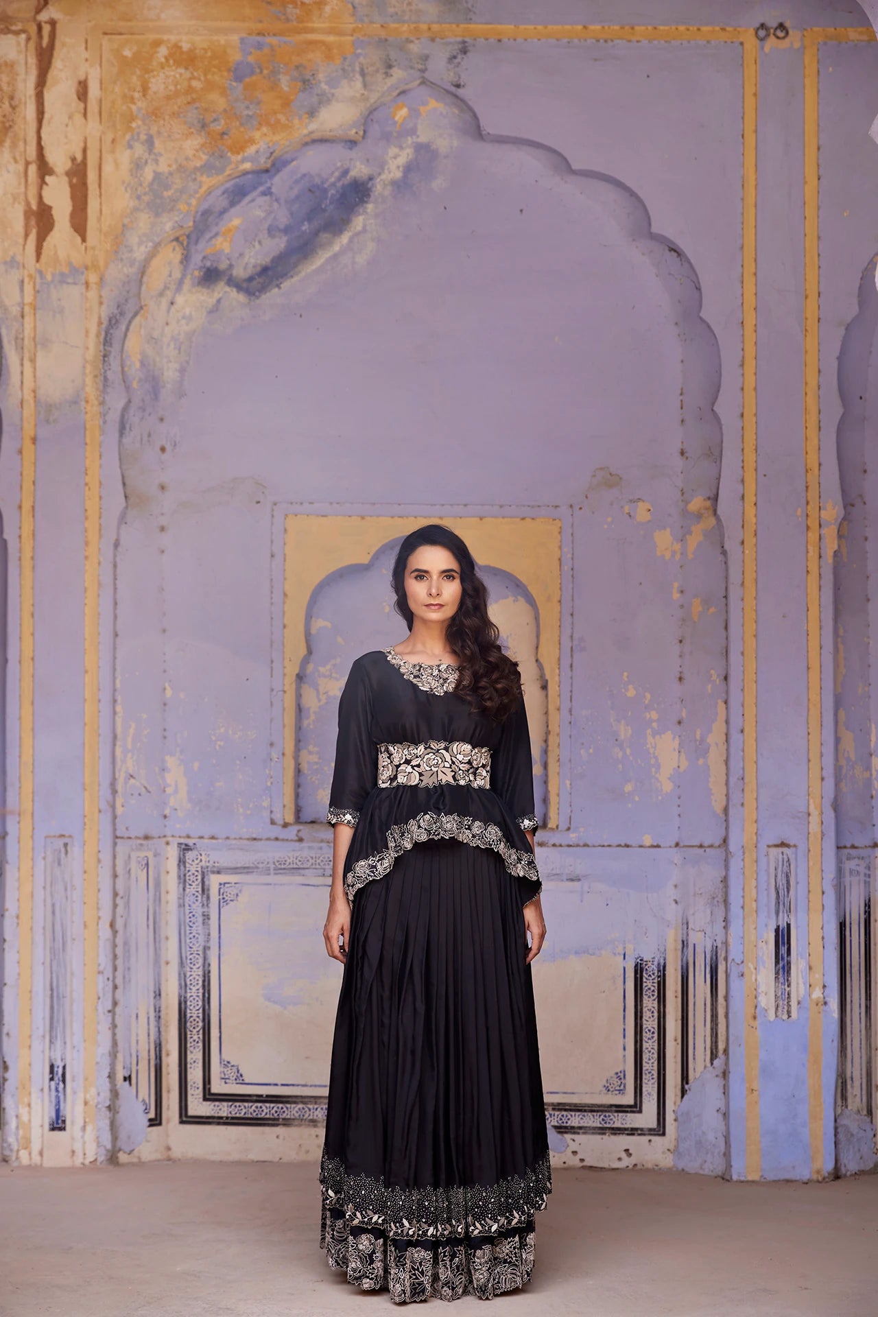 Lehenga - Black