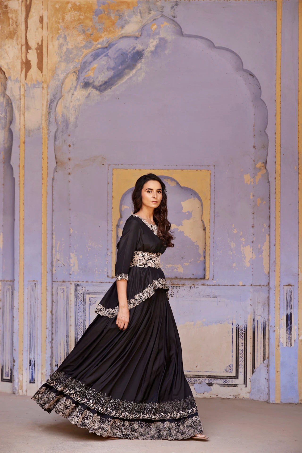 Lehenga - Black