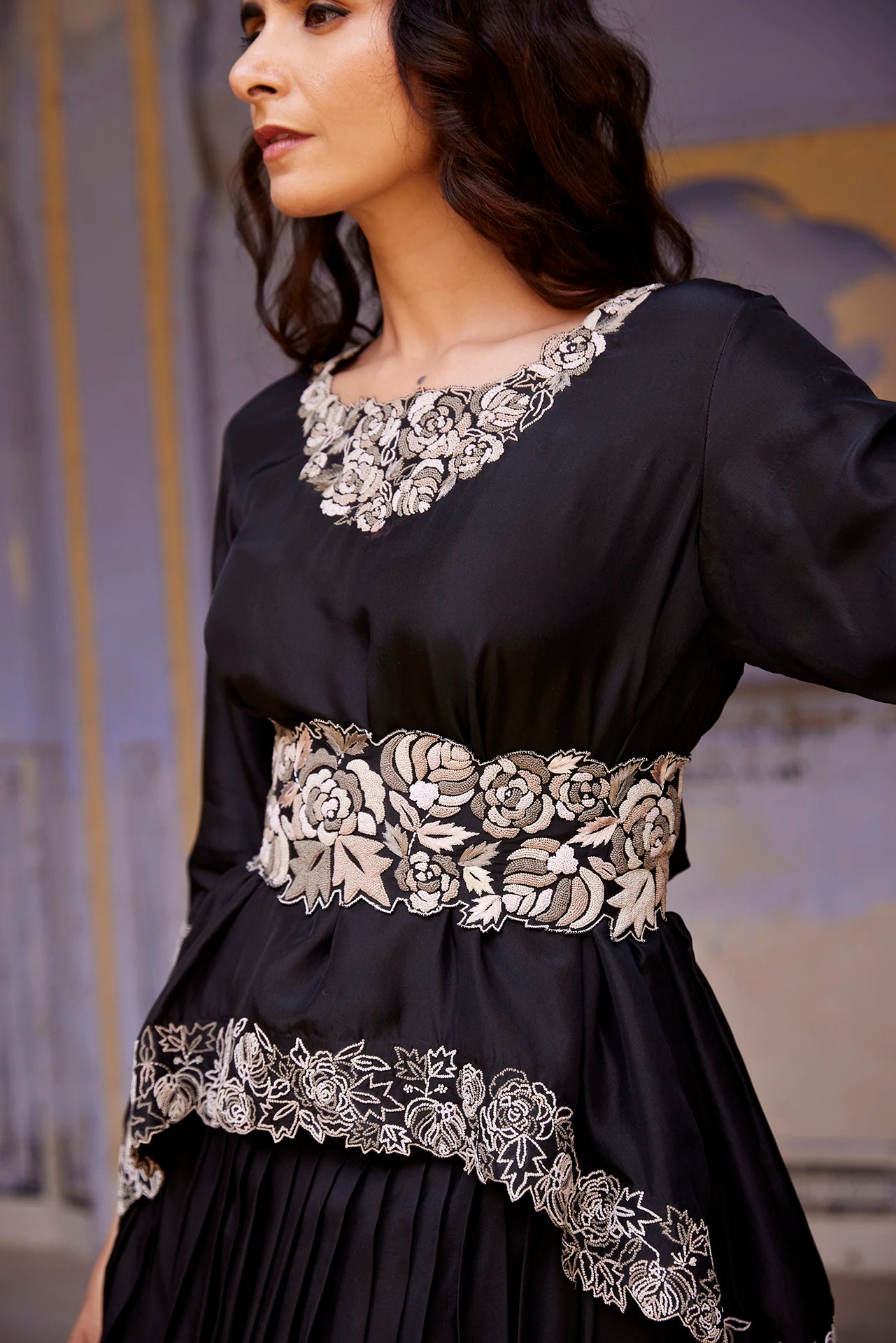 Lehenga - Black