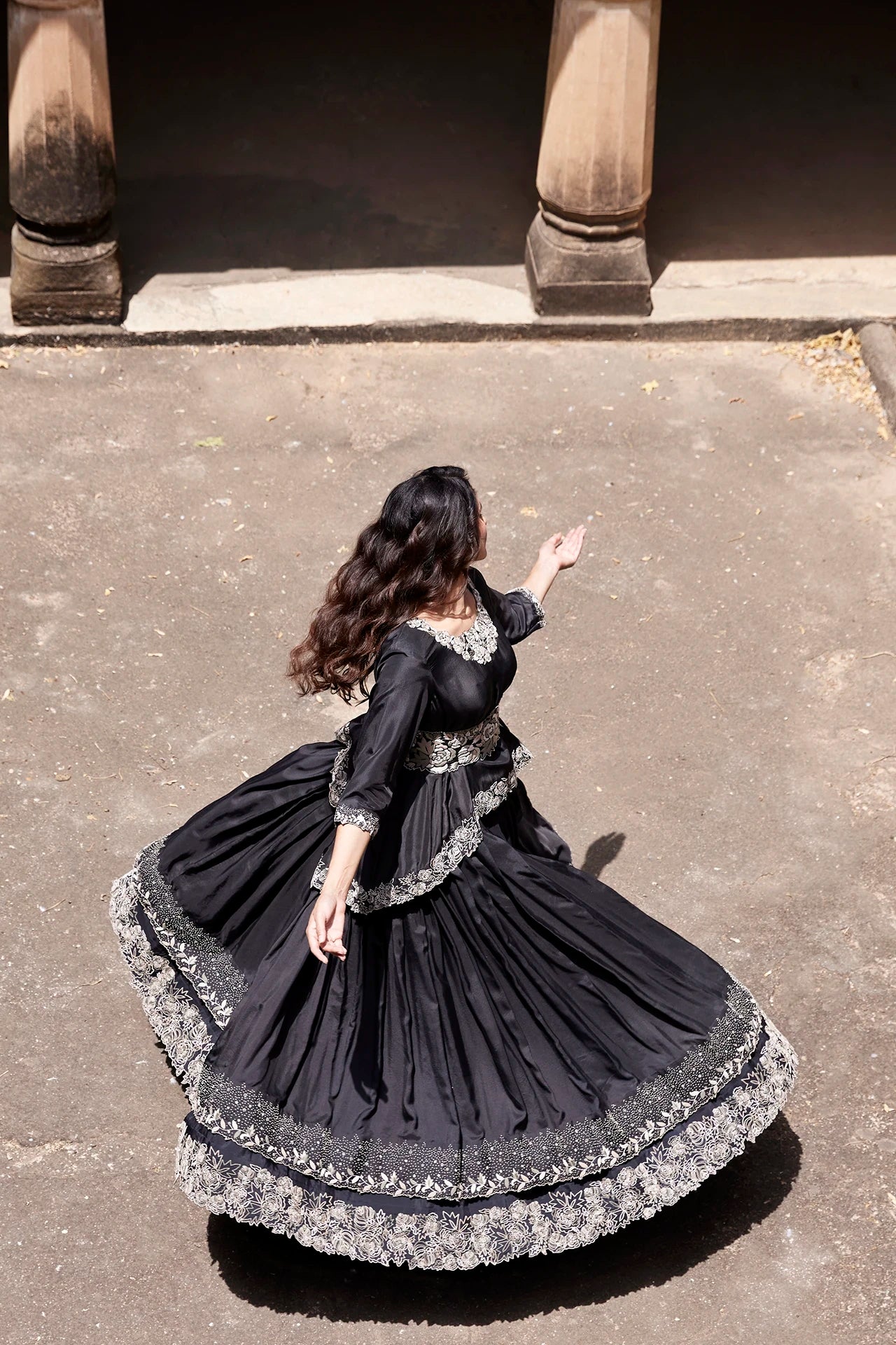 Lehenga - Black