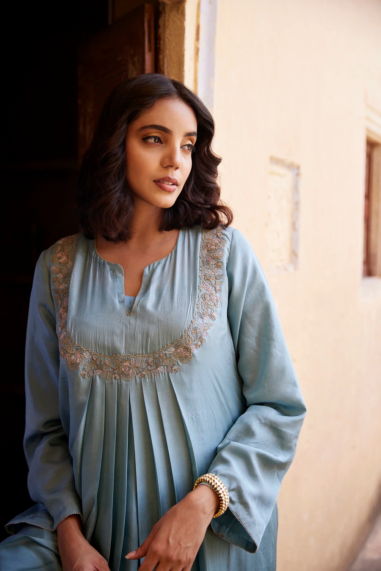 Kurta Set - Teal Green