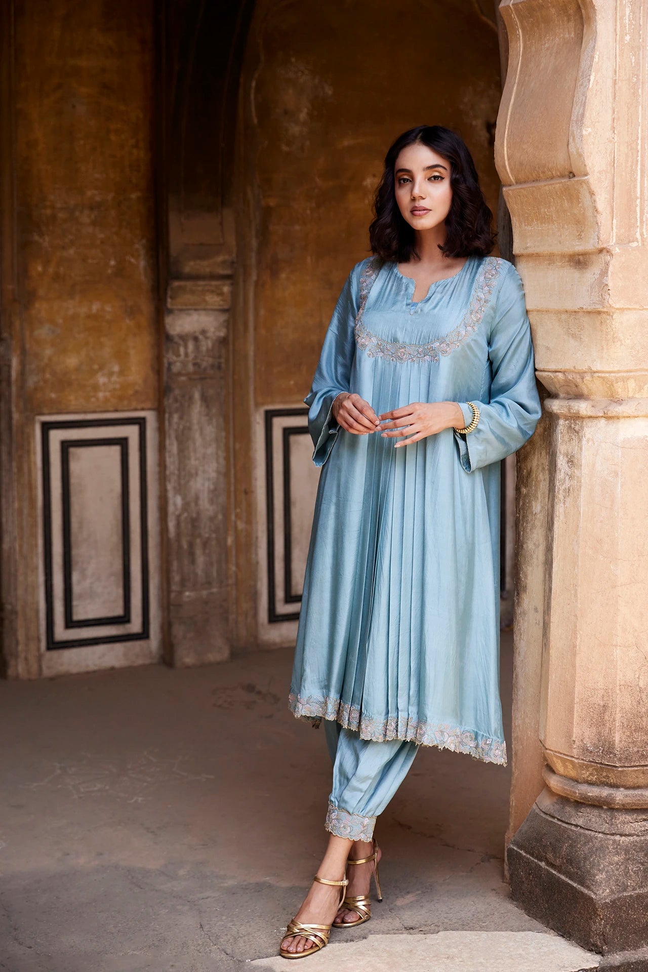 Kurta Set - Teal Green