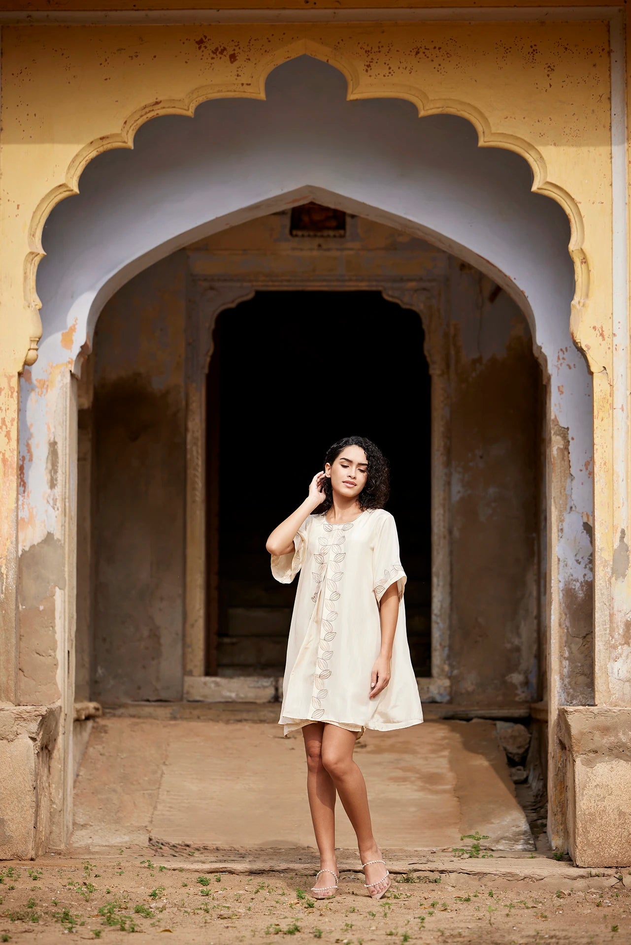 Dress - Beige