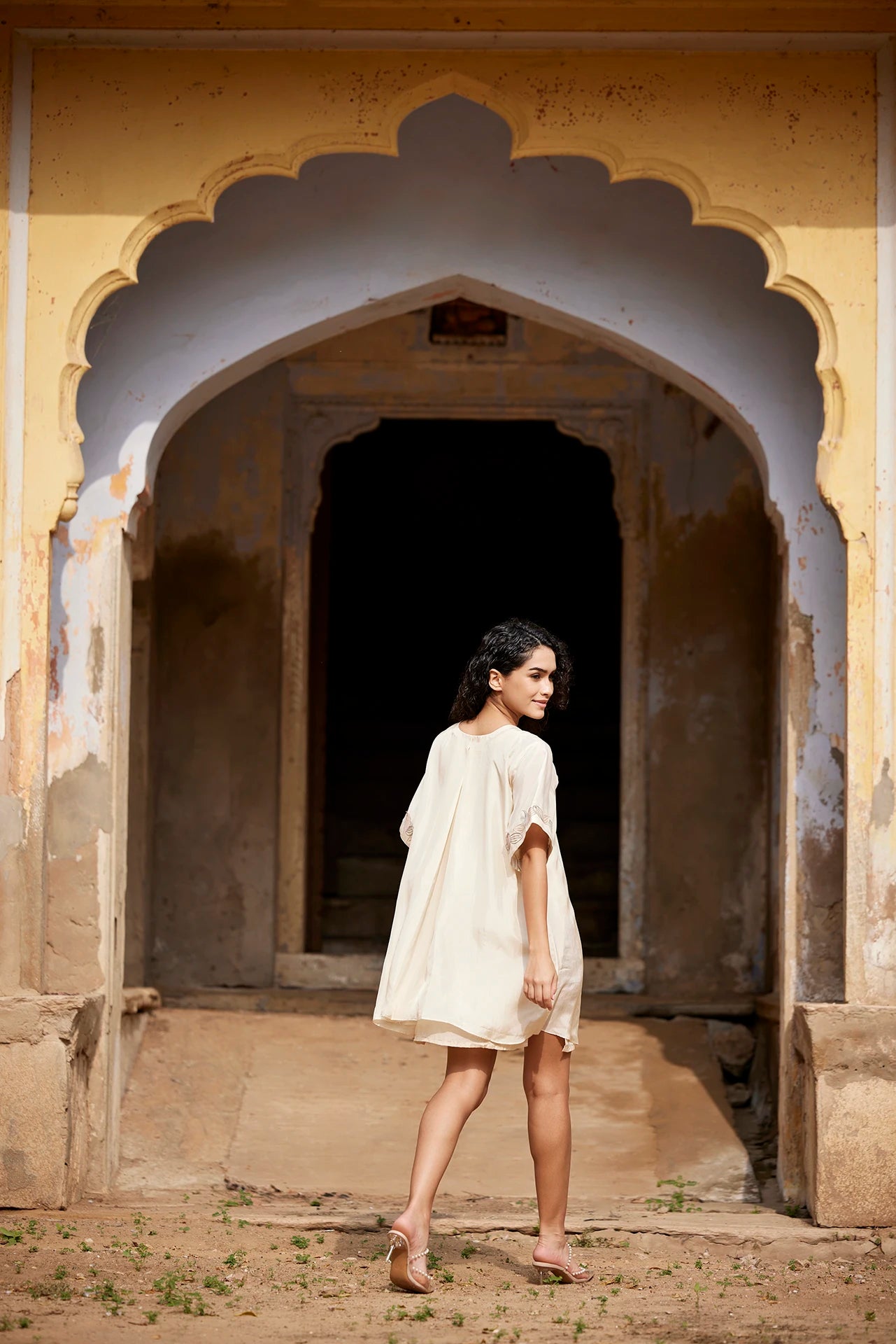 Dress - Beige