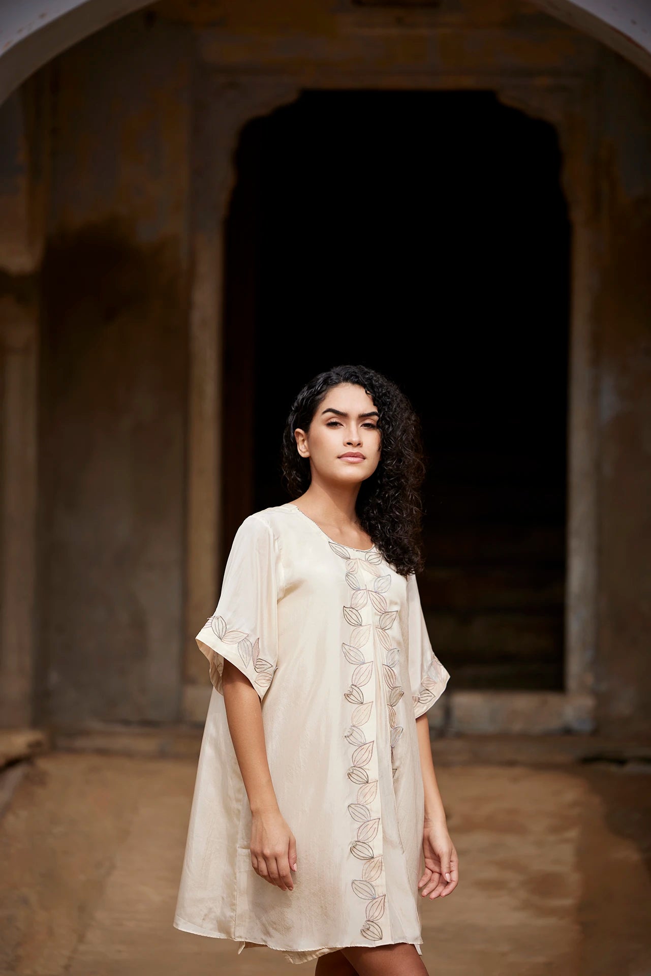 Dress - Beige