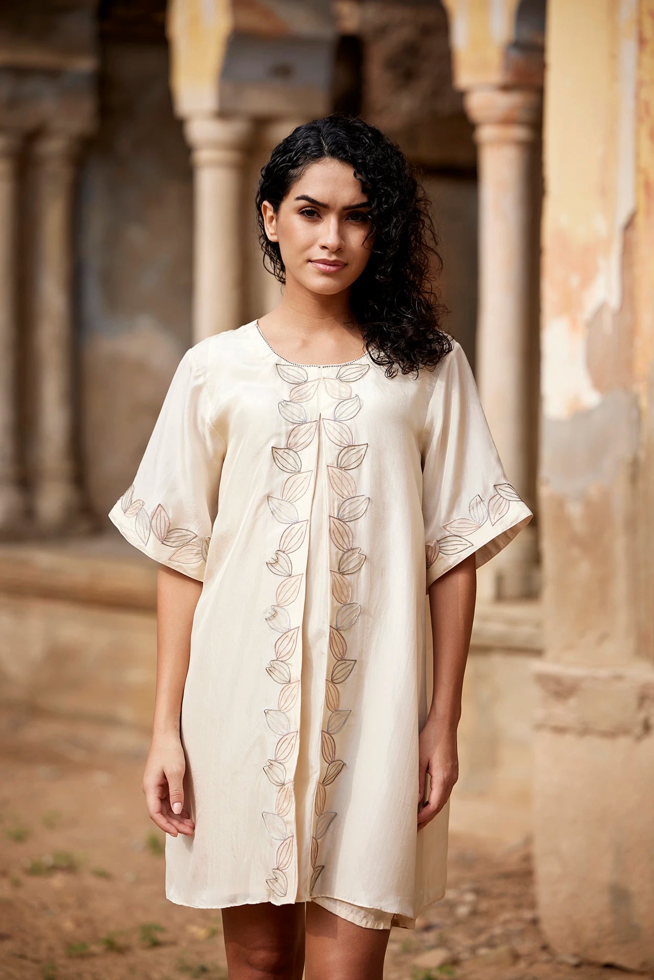 Dress - Beige