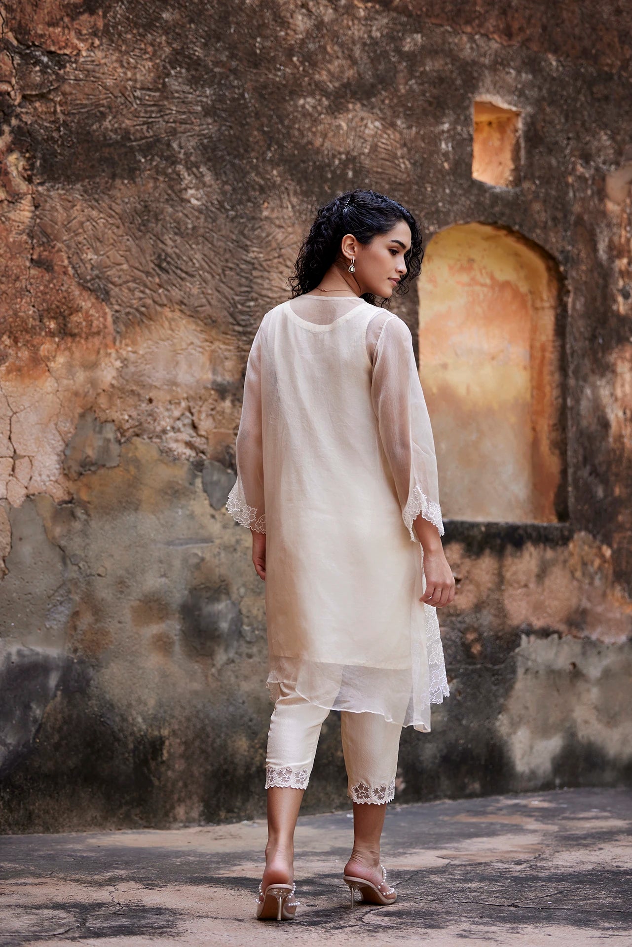 Kurta Set - Beige