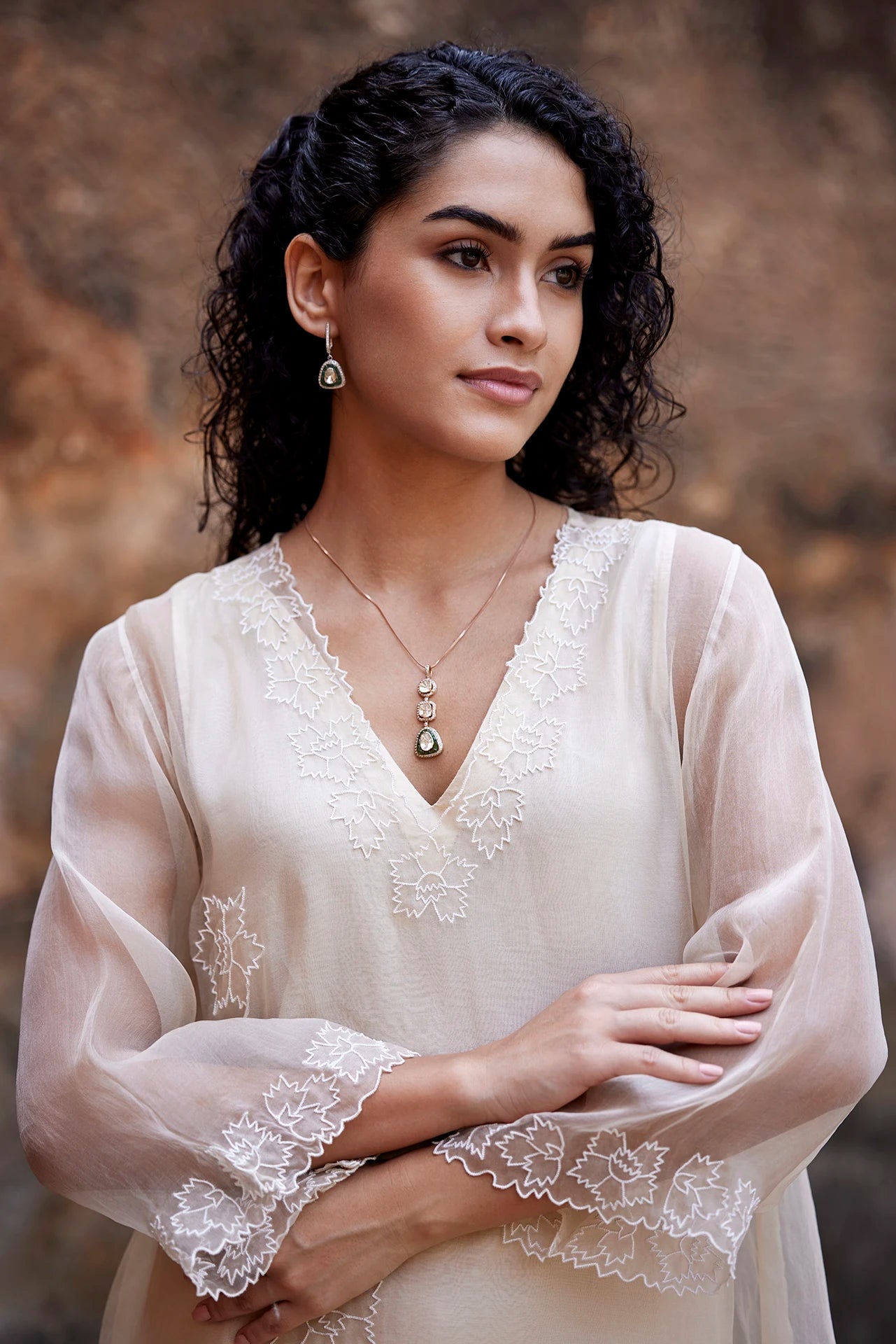 Kurta Set - Beige