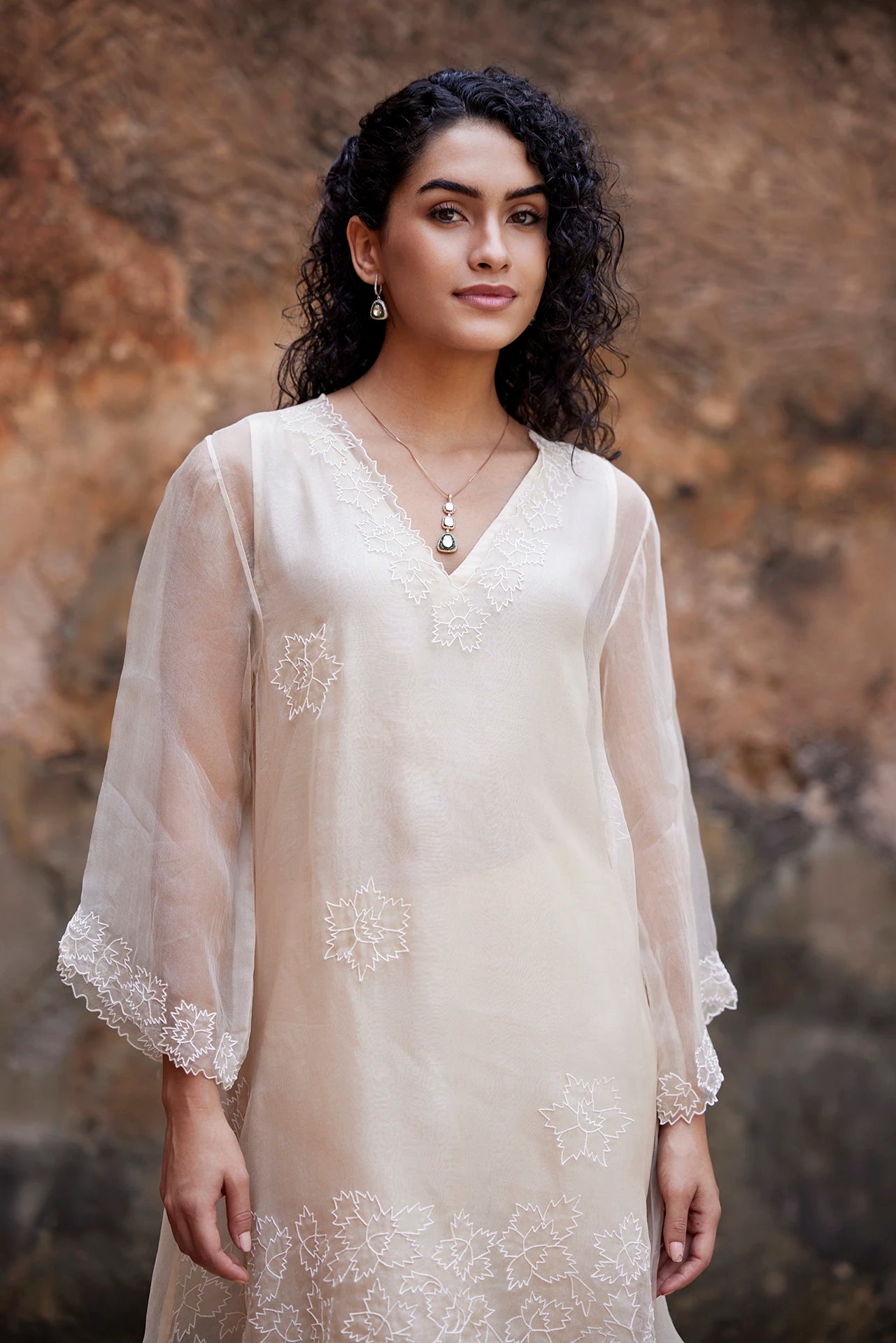 Kurta Set - Beige