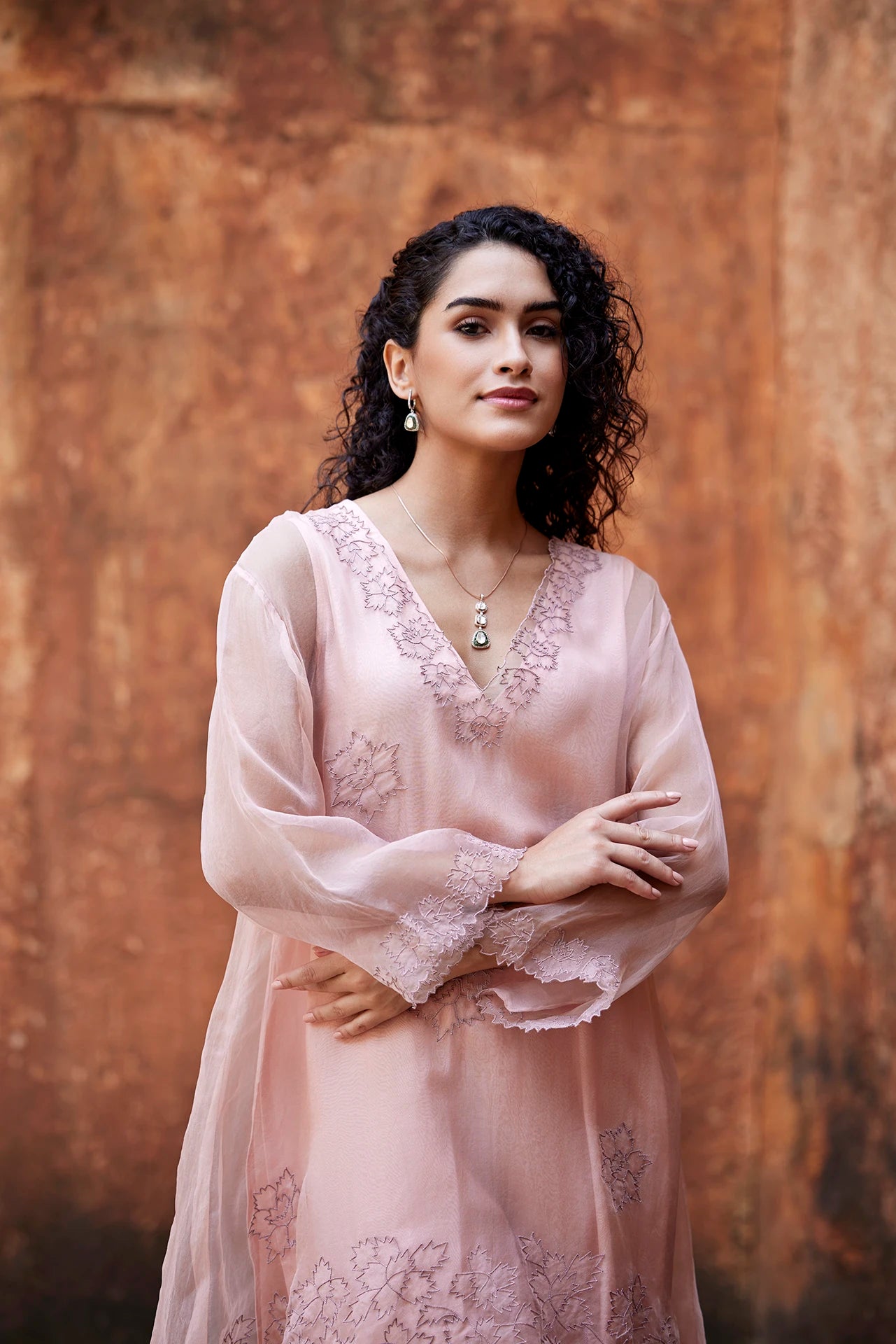 Kurta Set - Blush Pink