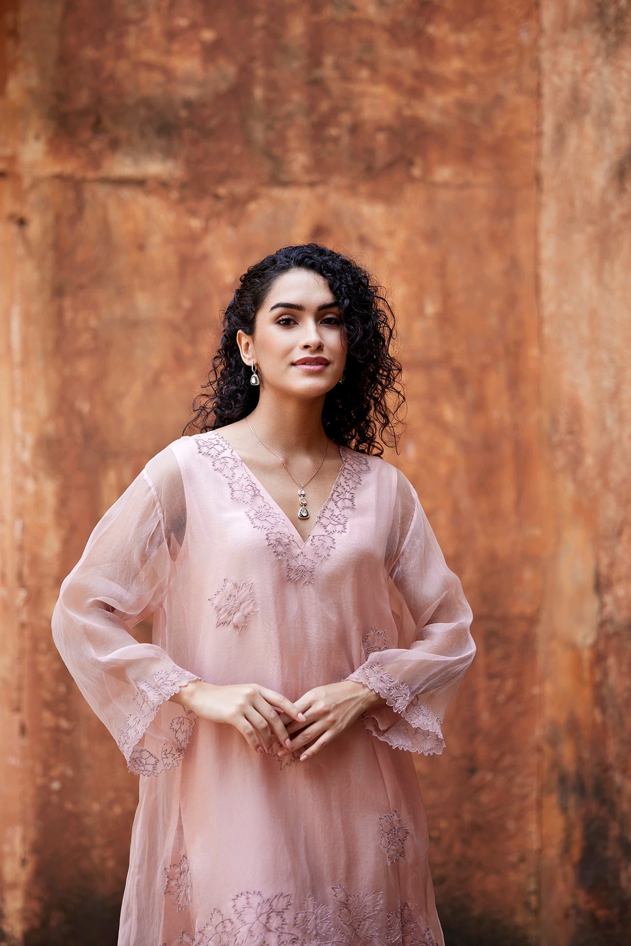 Kurta Set - Blush Pink