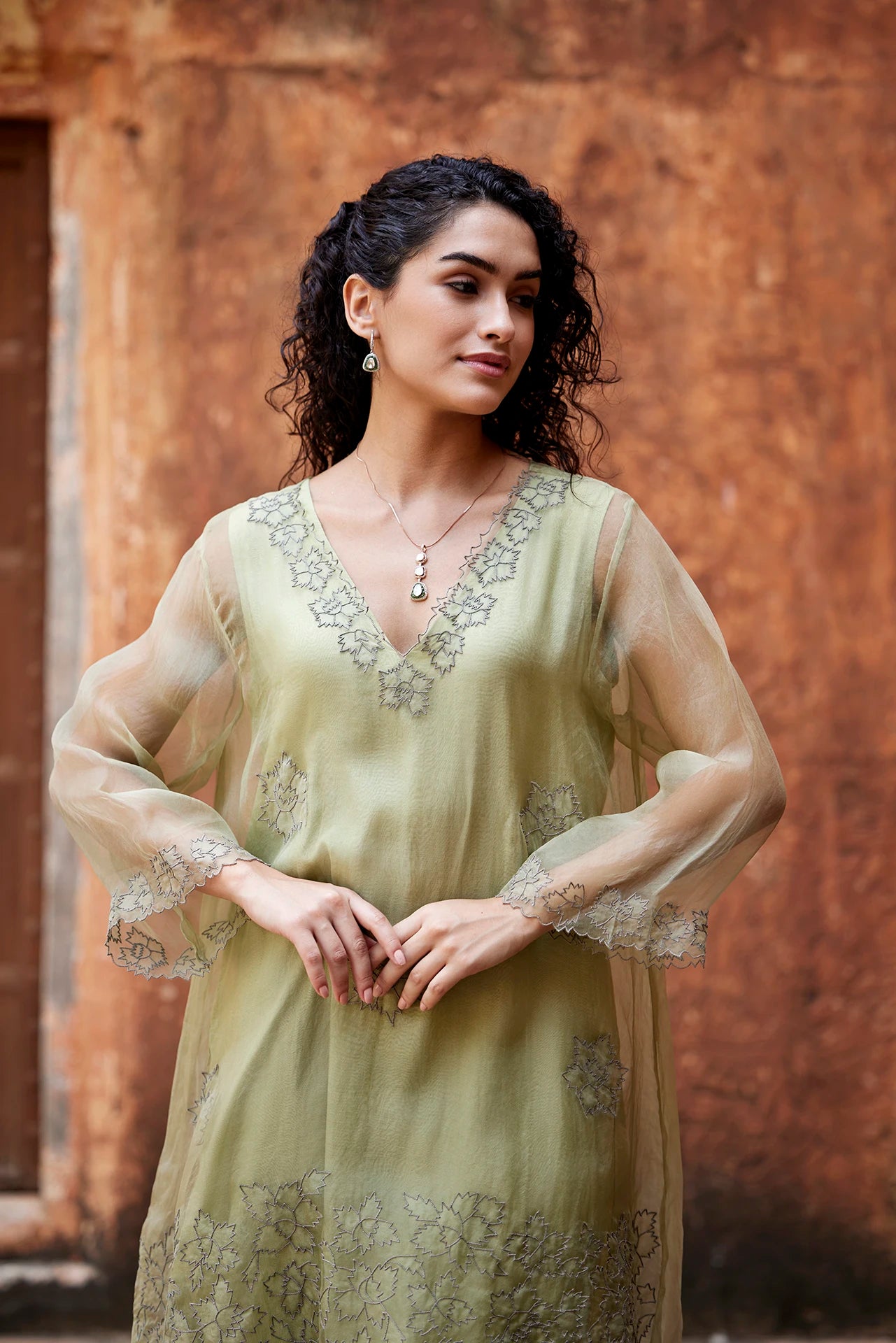 Kurta Set - Sage Green