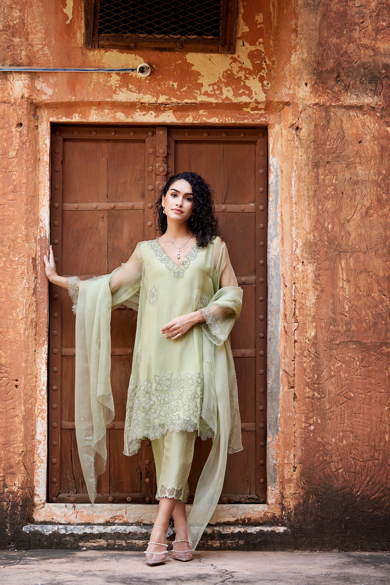 Kurta Set - Sage Green