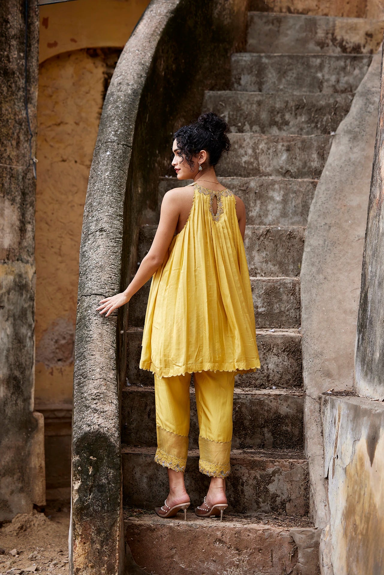 Kurta Set - Yellow