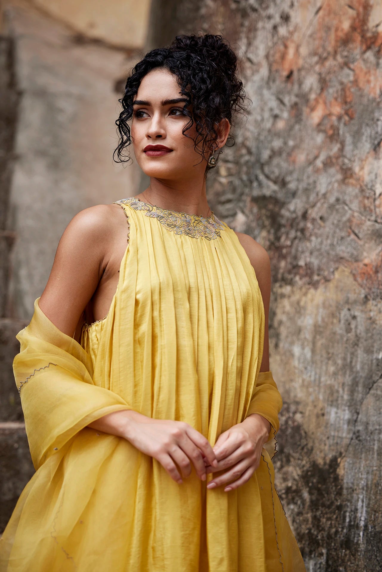 Kurta Set - Yellow