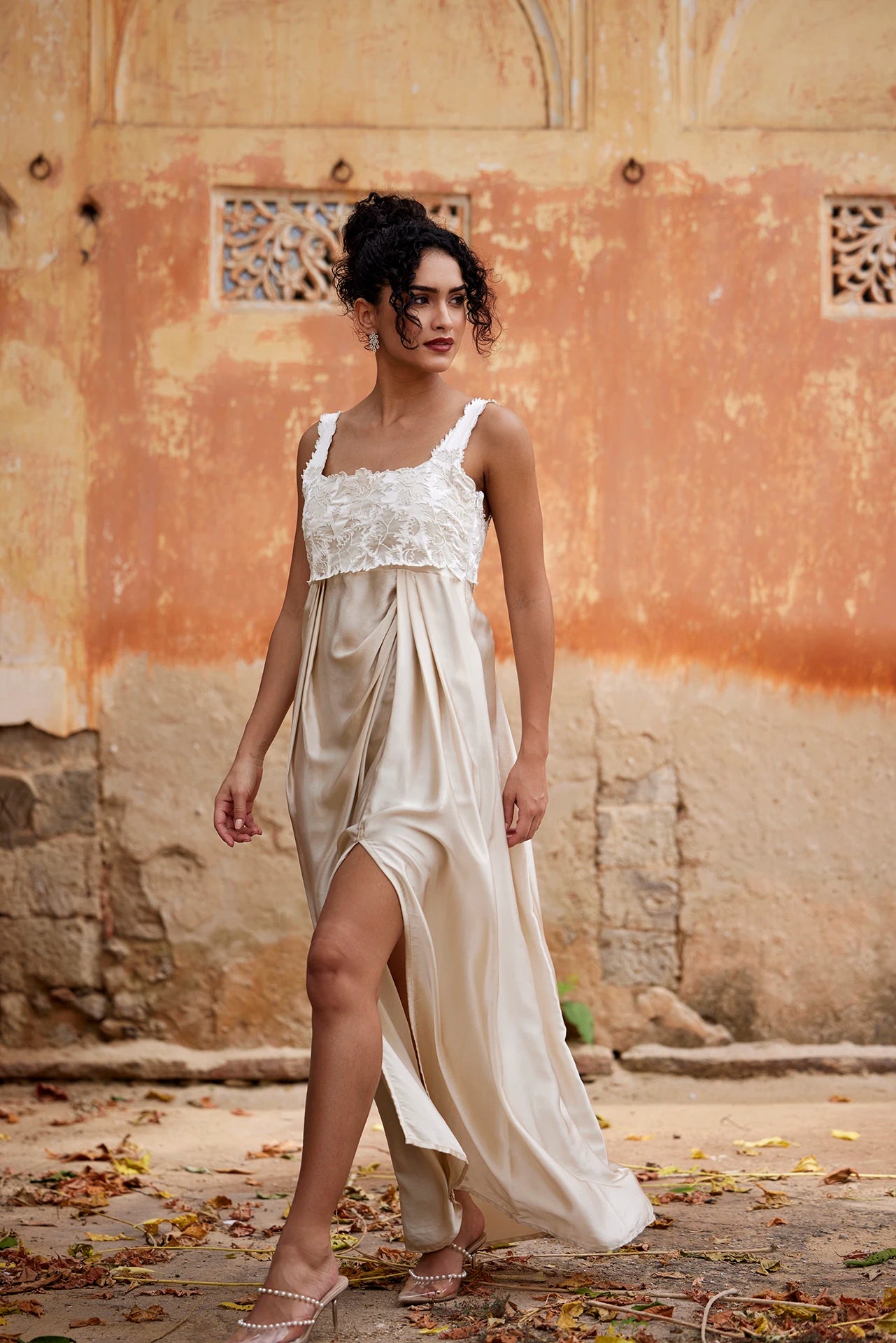 Gown - Beige