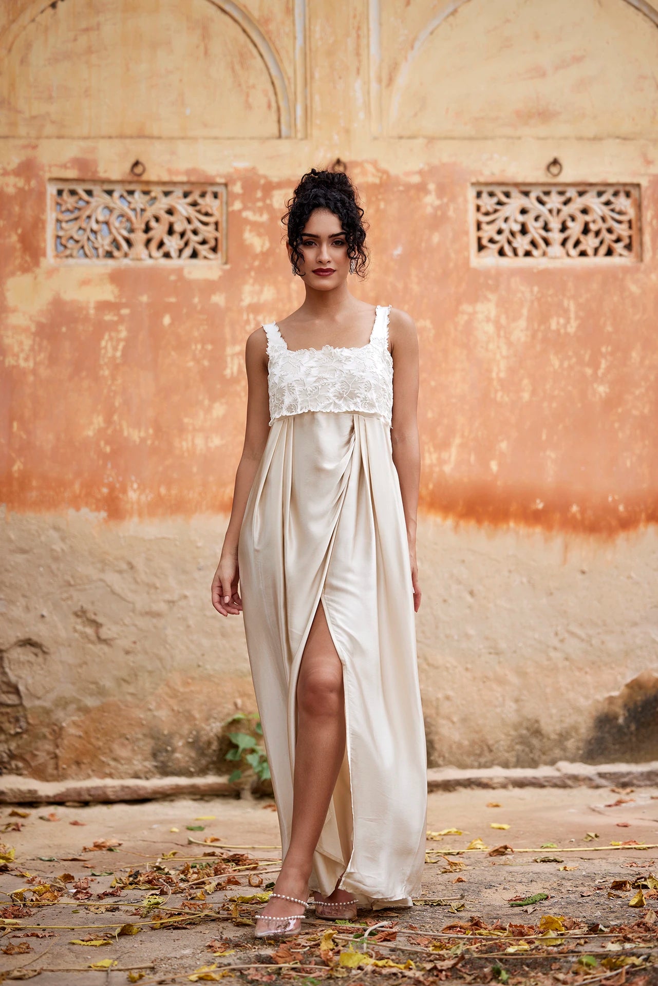 Gown - Beige