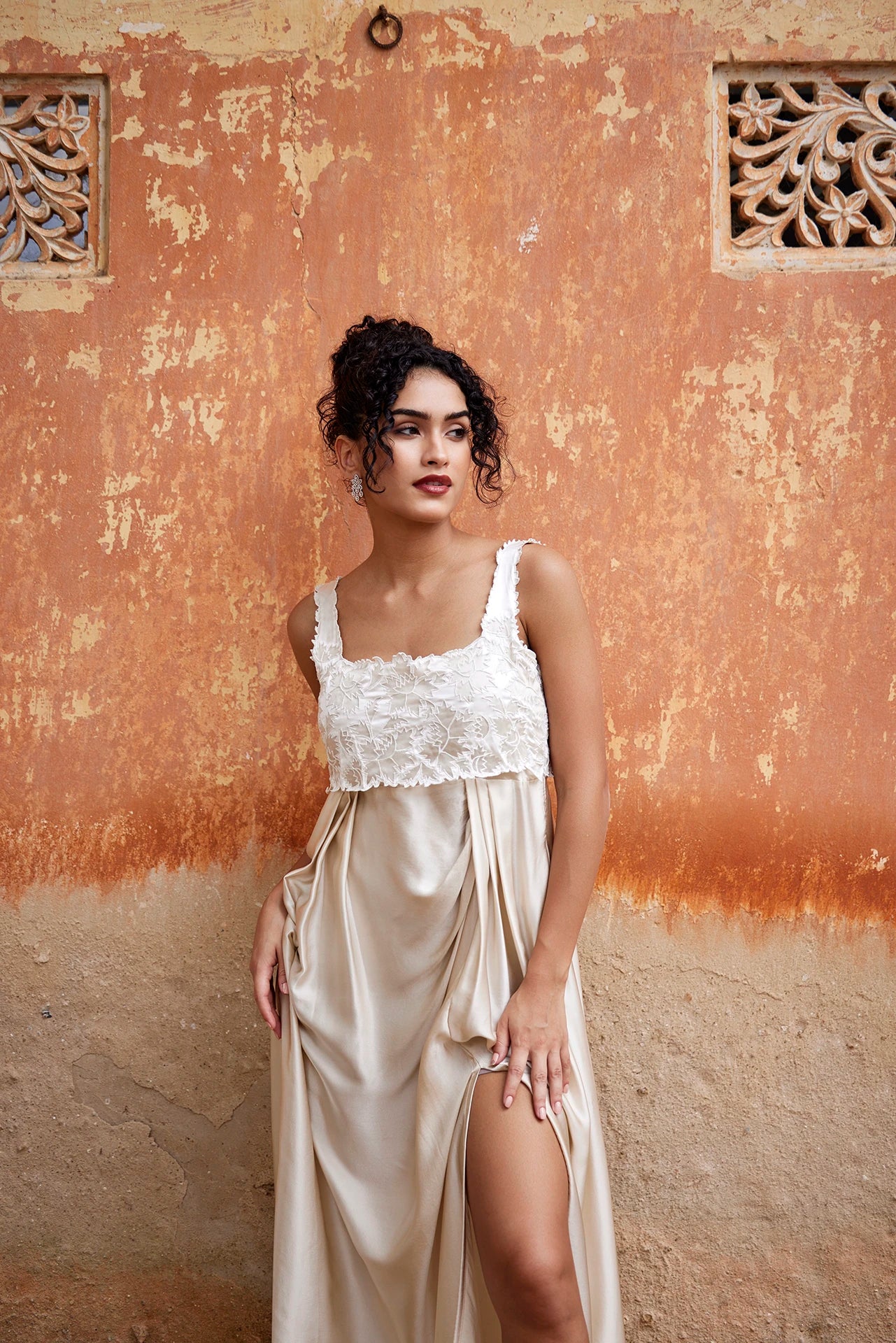 Gown - Beige